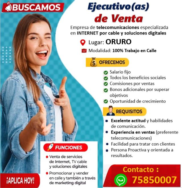 EJECUTIVO(A) DE VENTA