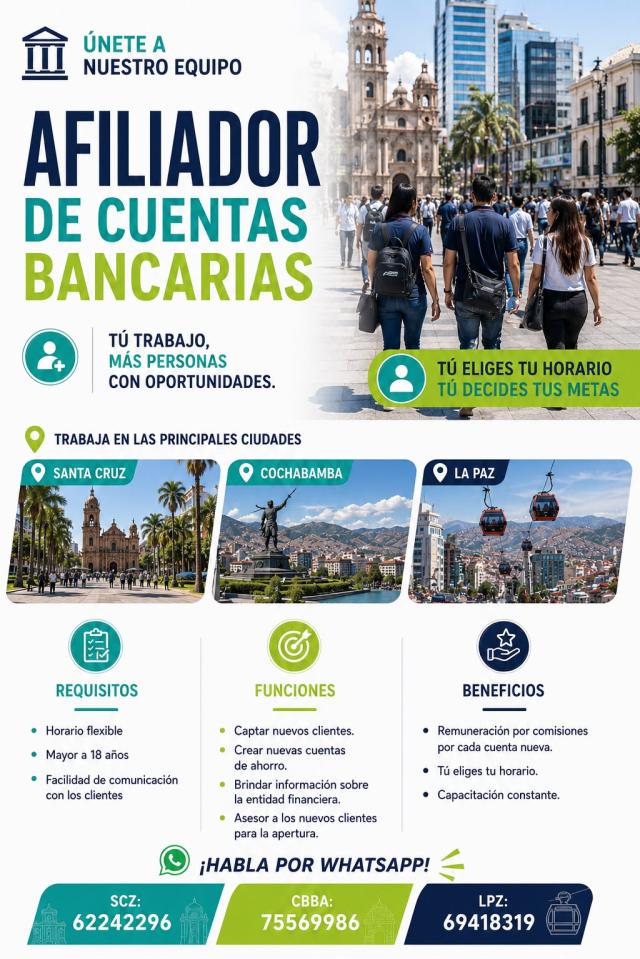 AFILIADOR DE CUENTAS BANCARIAS