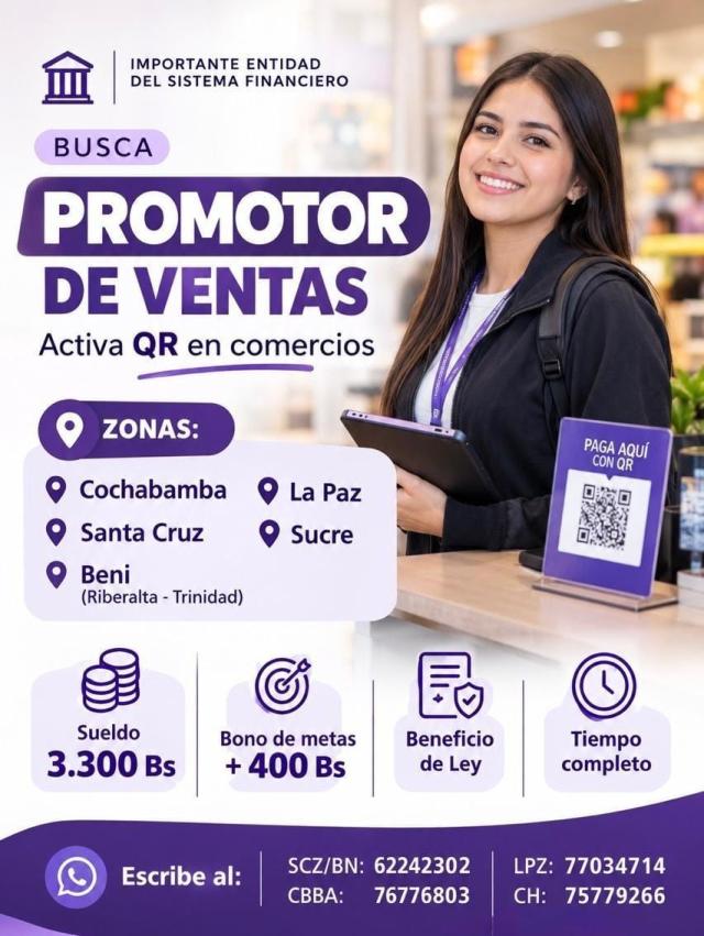 PROMOTOR DE VENTAS