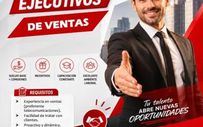 BUSCAMOS EJECUTIVOS DE VENTA