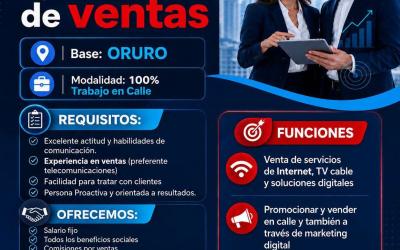 BUSCAMOS EJECUTIVO DE VENTAS