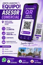 ASESOR COMERCIAL - QR