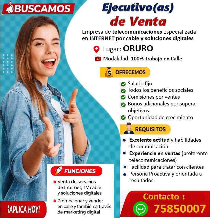 EJECUTIVO(A) DE VENTA