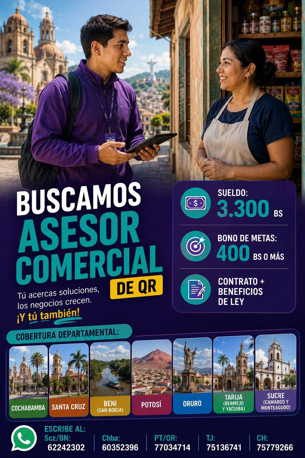 ASESORES COMERCIALES DE QR