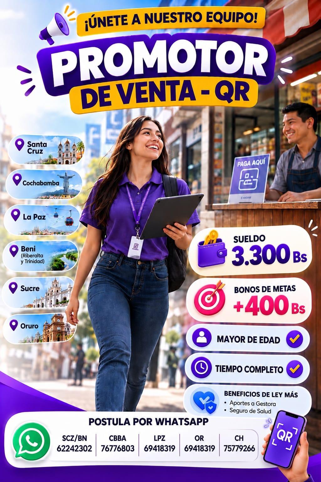 PROMOTOR DE VENTAS