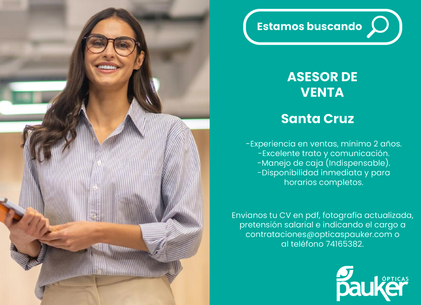 ASESOR (A) DE VENTAS